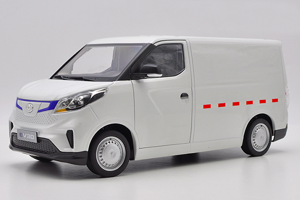 2019 Maxus EV30 Van Diecast Model 1:18 Scale White