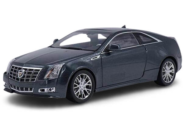 2011 Cadillac CTS Coupe Diecast Car Model 1:18 Scale Gray