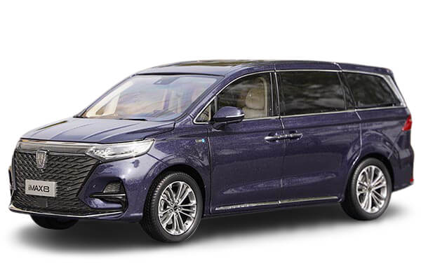 2021 Roewe iMAX8 MPV Diecast Model 1:16 Scale Blue