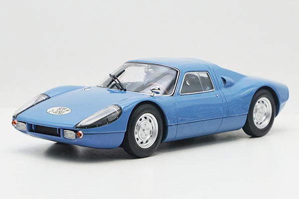 Porsche 904 GTS Diecast Car Model 1:18 Scale Blue