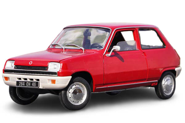 1976 Renault 5 Diecast Car Model 1:18 Scale