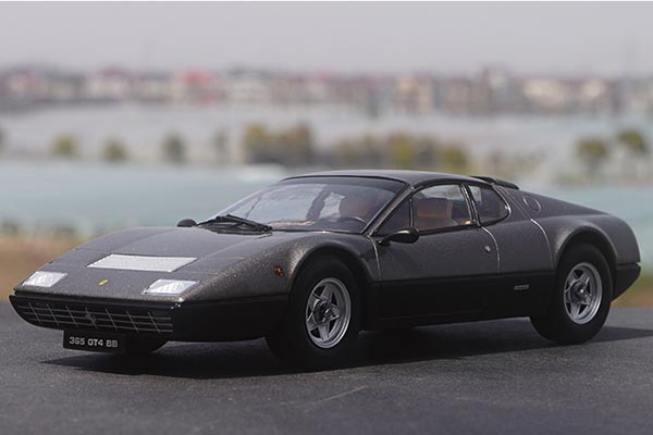 1973 Ferrari 365 GT4 BB Diecast Car Model 1:18 Scale Gray