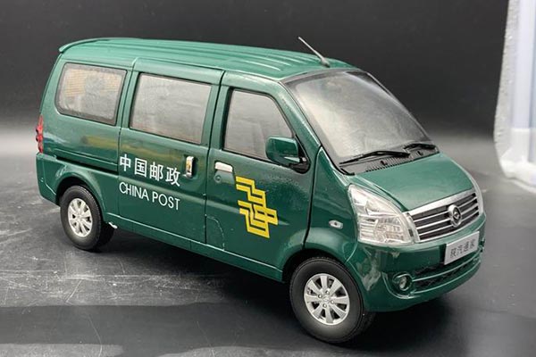 2011 Shaanxi Tongjia STJ6400A Van Diecast Model 1:18 Green
