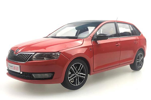 2014 Skoda Rapid Spaceback Diecast Car Model 1:18 Scale