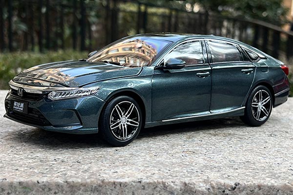 2022 Honda Inspire HEV Diecast Car Model 1:18 Scale Blue