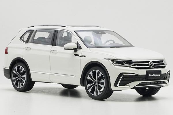 1:18 Volkswagen Tiguan L - 2022 - Weiß 