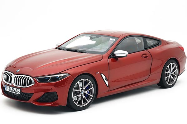 2019 BMW 8 Series 850i Diecast Car Model 1:18 Scale Red