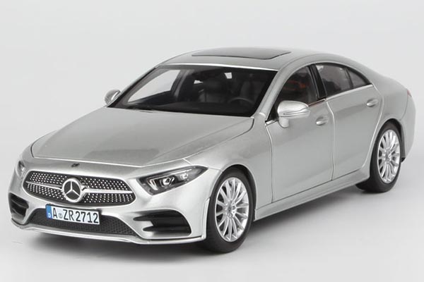2018 Mercedes Benz CLS-Class Diecast Model 1:18 Scale Silver