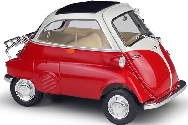 BMW Isetta Diecast Car Model 1:18 Scale