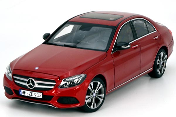 Mercedes-Benz C-Class W205 Sedan Diecast Model 1:18 Scale White