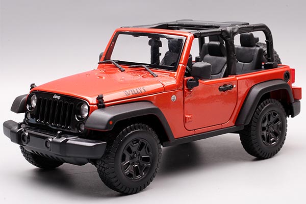 2014 Jeep Wrangler SUV Diecast Model 1:18 Scale