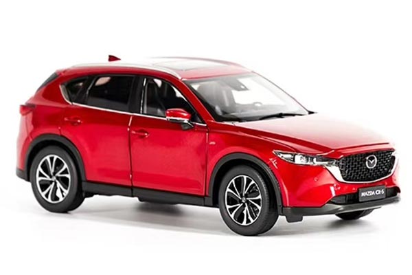 2022 Mazda CX-5 SUV Diecast Model 1:18 Scale Red