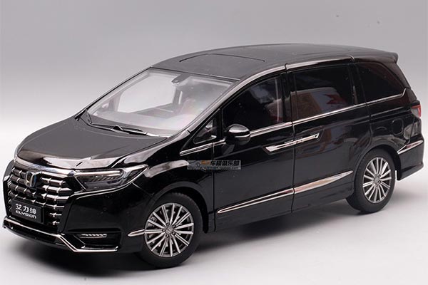 2022 Honda Elysion eHEV MPV Diecast Model 1:18 Scale Black