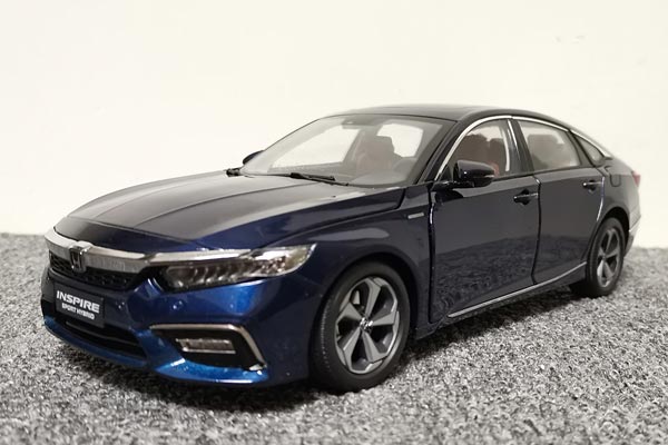 2019 Honda Inspire Sport Hybrid Diecast Model 1:18 Scale Blue