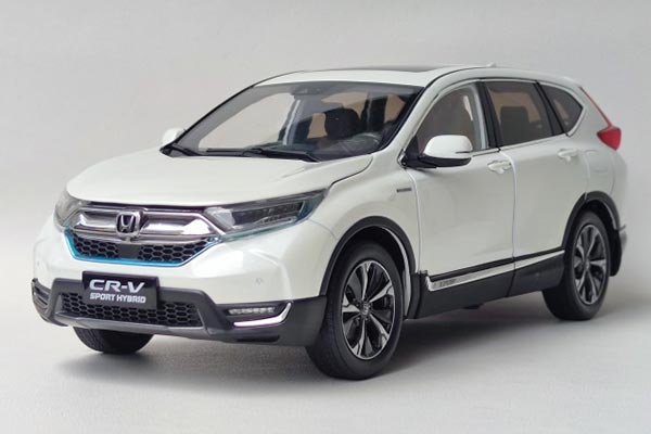 2017 Honda CR-V Sport Hybrid Diecast Model 1:18 Scale White