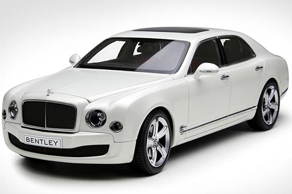 Bentley Mulsanne Diecast Car Model 1:18 Scale