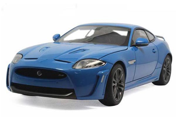 Jaguar XKR-S Diecast Car Model 1:18 Scale Blue