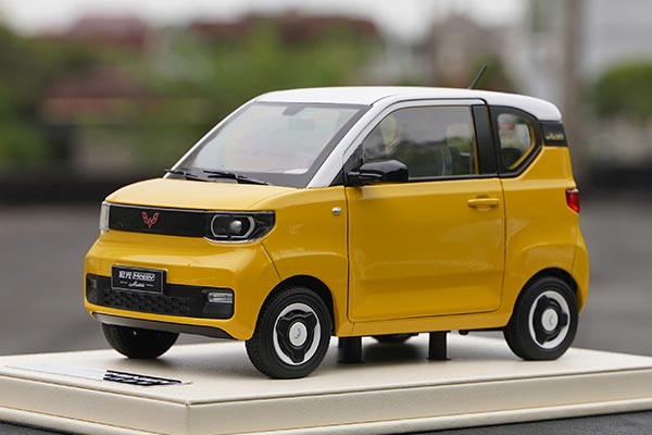 2021 Wuling Hongguang MINIEV Diecast Model 1:16 Scale