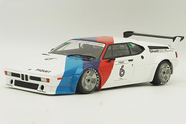 NO.6 BMW M1 Racing Car Diecast Model 1:18 Scale