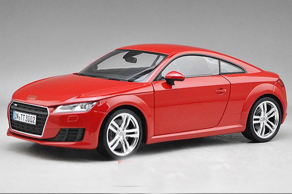 2014 Audi TT Coupe Diecast Car Model 1:18 Scale Red
