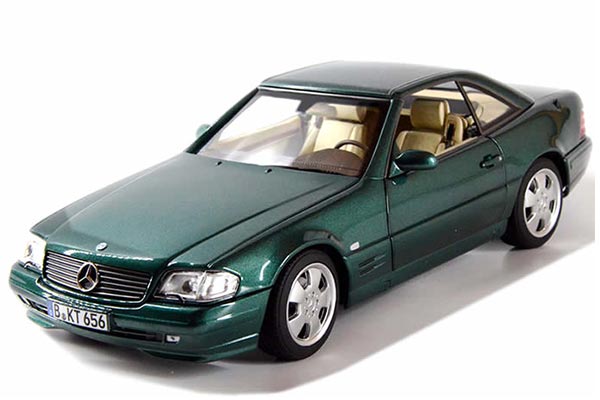 1999 Mercedes Benz SL-Class SL500 Diecast Model 1:18 Green