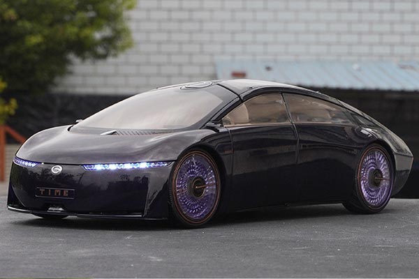 Trumpchi TIME Concept Car Diecast Model 1:18 Scale Deep Purple