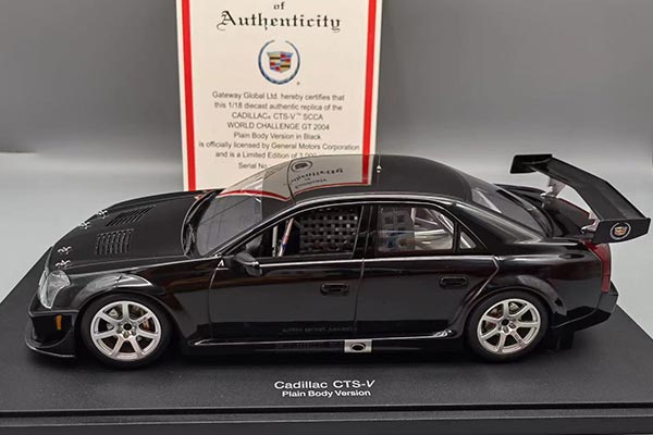 2004 Cadillac CTS-V Diecast Car Model 1:18 Scale Black