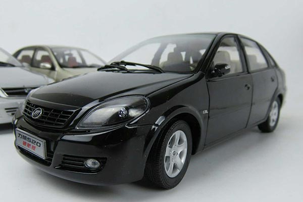 2010 Lifan 520 Diecast Car Model 1:18 Scale Black