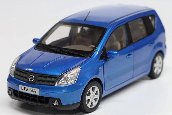 2007 Nissan Livina Diecast Car Model 1:18 Scale