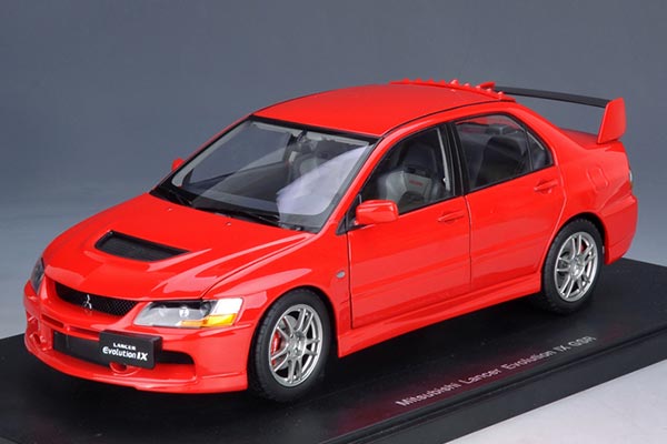 Mitsubishi Lancer Evolution IX GSR Diecast Model 1:18 Scale Red