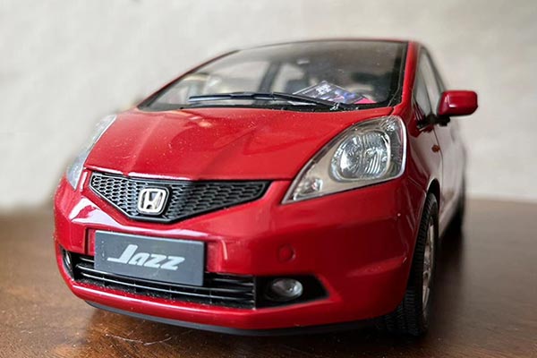 Honda Jazz Diecast Car Model 1:18 Scale Red