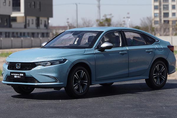 2023 Honda Integra e:HEV Diecast Car Model 1:18 Scale Blue