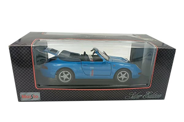 1994 Porsche 911 Carrera Cabriolet Diecast Car Model 1:18 Scale