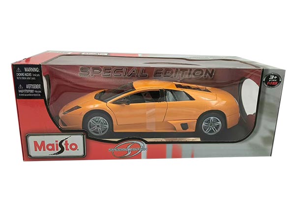 Lamborghini Murcielago LP640 Diecast Car Model 1:18 Orange