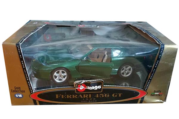 1992 Ferrari 456 GT Diecast Car Model 1:18 Scale Green