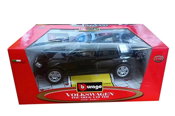 Volkswagen Touareg V10 TDI SUV Diecast Model 1:18 Scale Black