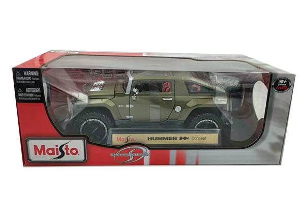 Hummer HX Concept Diecast Model 1:18 Scale Army Green
