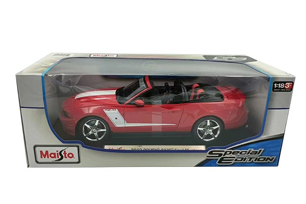 2010 ROUSH 427R Ford Mustang Diecast Car Model 1:18 Scale Red