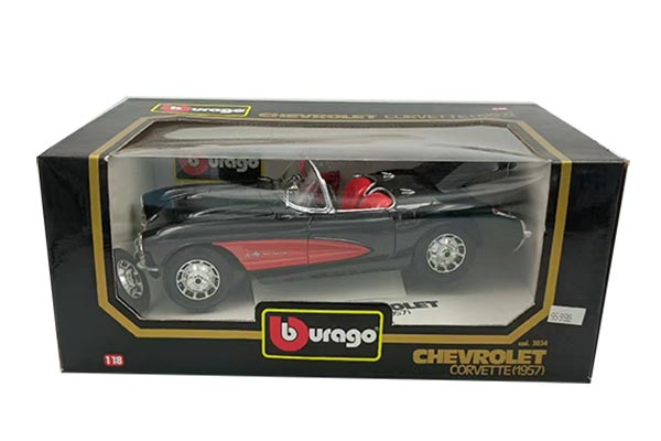 1957 Chevrolet Corvette Diecast Car Model 1:18 Scale