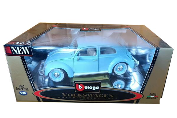 1955 Volkswagen Beetle Diecast Car Model 1:18 Scale