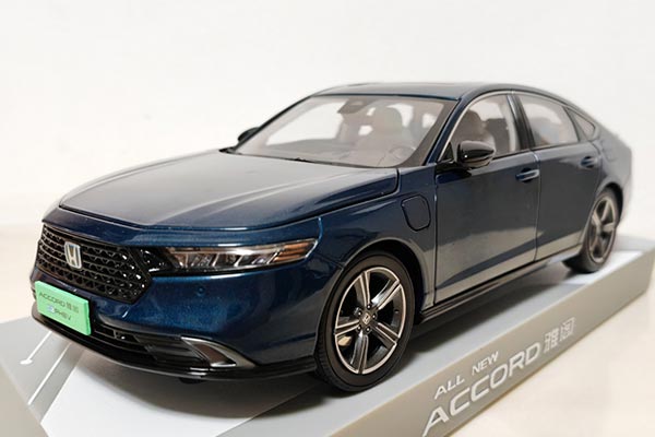 2023 Honda Accord e:PHEV Diecast Car Model 1:18 Scale Blue