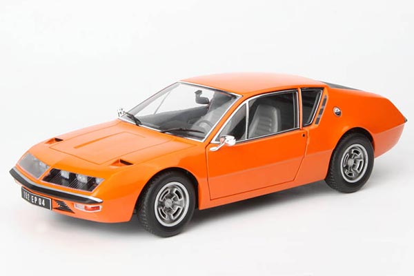 1974 Renault Alpine A310 1600 VF Diecast Car Model 1:18 Orange