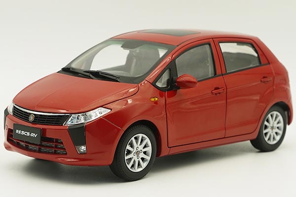 2011 Geely Englon SC5-RV Hatchback Diecast Model 1:18 Scale Red