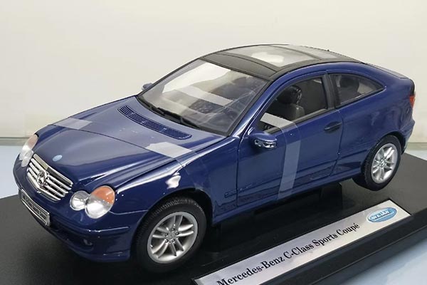 Mercedes-Benz C-Class Sports Coupe Diecast Model 1:18 Scale