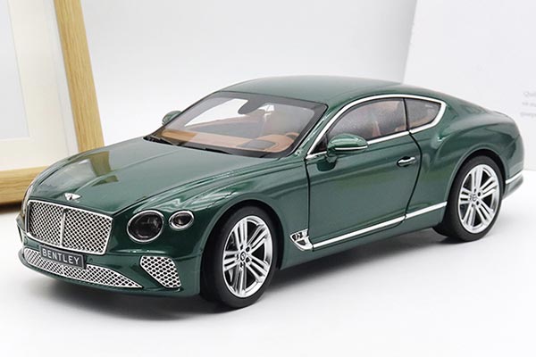 2018 Bentley Continental GT Diecast Car Model 1:18 Scale Green