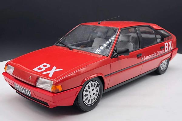 Citroen BX Diecast Car Model 1:18 Scale Red