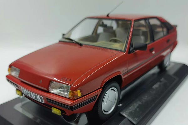 Citroen BX 19GT Diecast Car Model 1:18 Scale Red