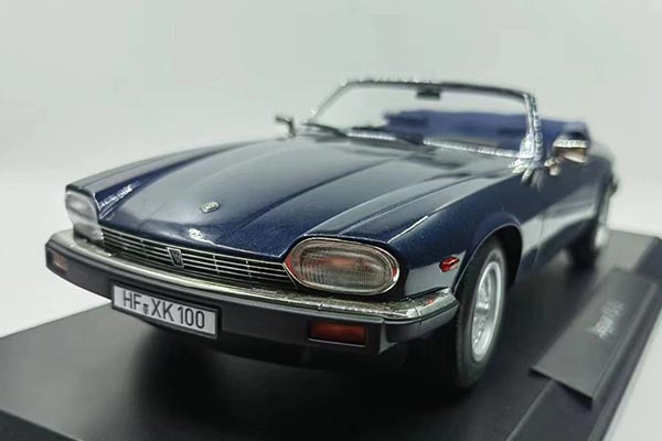 1988 Jaguar XJ-S V12 Convertible Diecast Model 1:18 Deep Blue