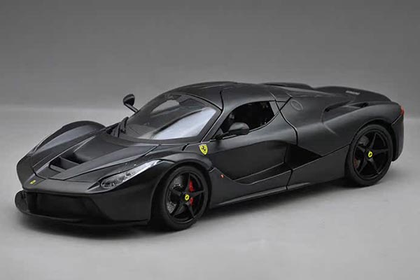 Ferrari LaFerrari Diecast Car Model 1:18 Scale Black