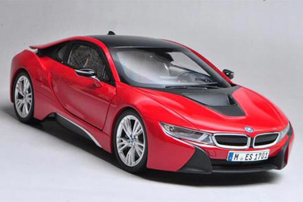 2014 BMW i8 Sports Car Diecast Car Model 1:18 Scale